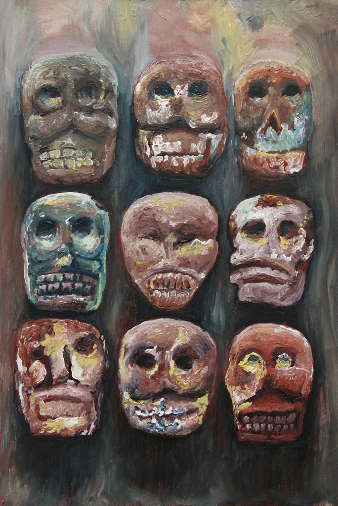 Tzompantli miniatura