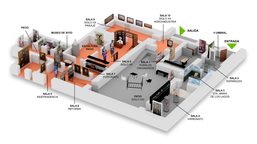 Zonificación Museo de Lagos